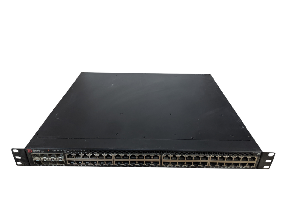 Brocade ICX6610-48P-E | 48-Port Gigabit PoE Network Switch | 8x SFP, 2x PSU