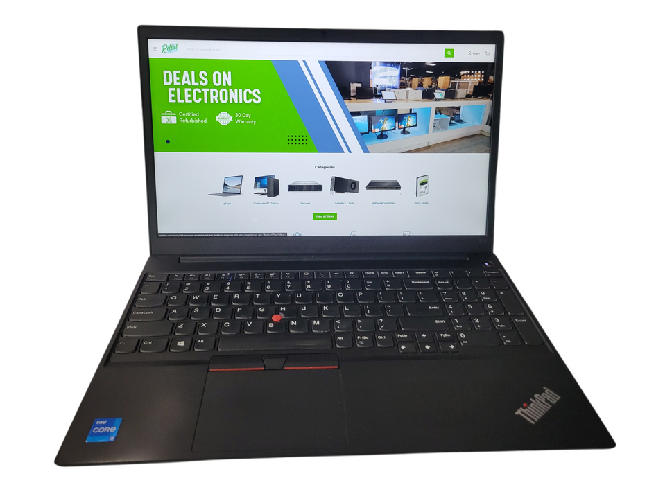 Lenovo ThinkPad E15 Gen 2 i5-1135G7 @2.40GHz 8GB DDR4 256GB NVMe  Lap200