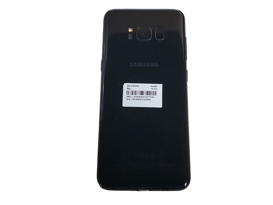 Samsung Galaxy S8 - 64GB - Black [SM-G950W] (