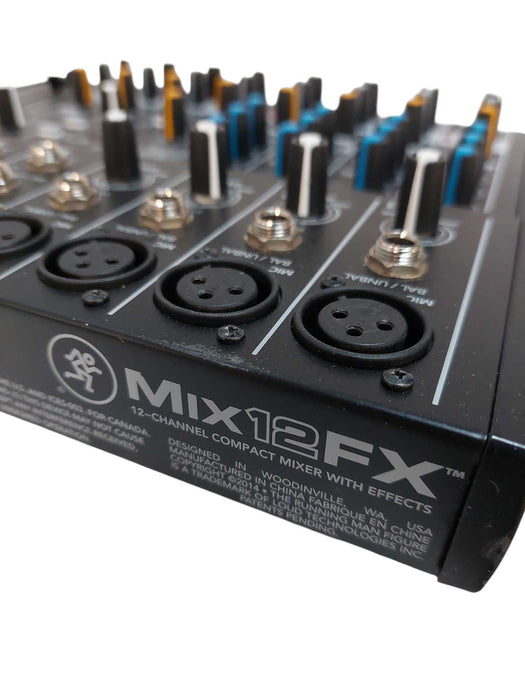 Mix12 12-Channel Compact Live Studio Mixer with Effects FX =