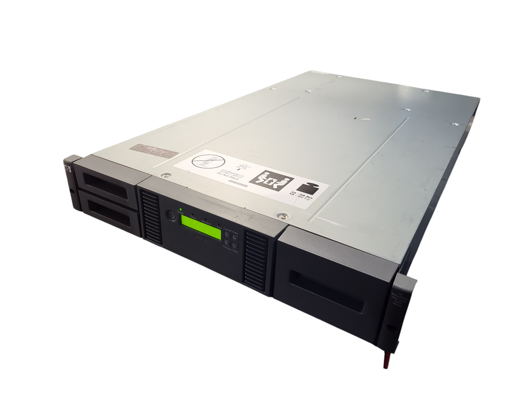 HPE HP StorageWorks MSL2024 Tape Library w/ 2x HP LTO-6 Ultrium