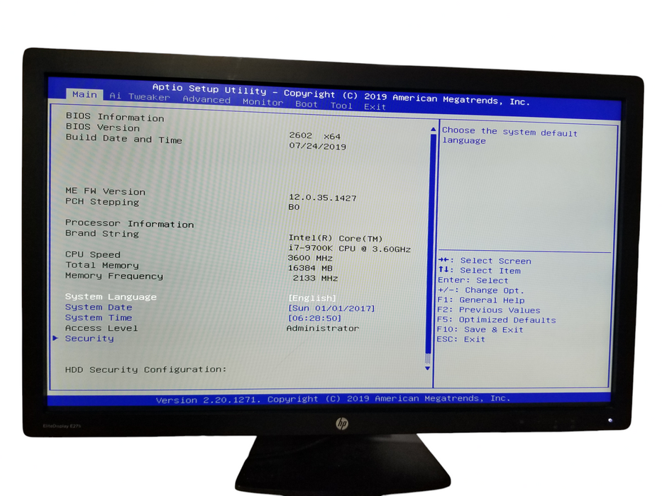 Custom PC ASUS PRIME Q370M-C i7-9700K @3.60 16GB/RAM, 256GB NVMe, RX580 GPU