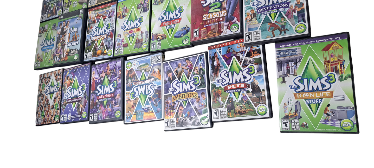 The Sims Games: Collection of 27 The Sims PC Games