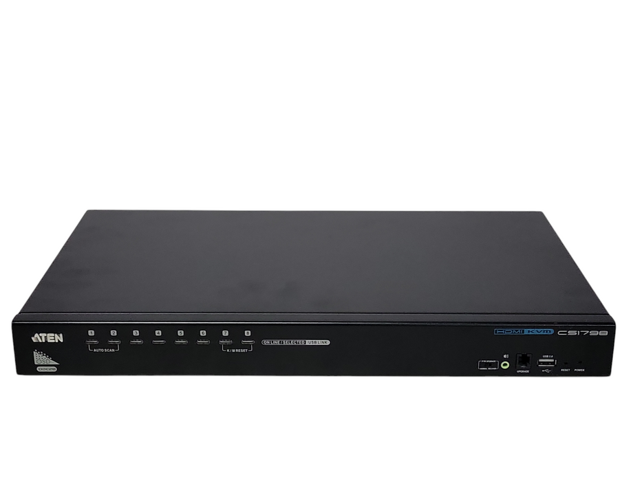 ATEN CS1798 8-Port HDMI KVM Switch No PSU, READ _