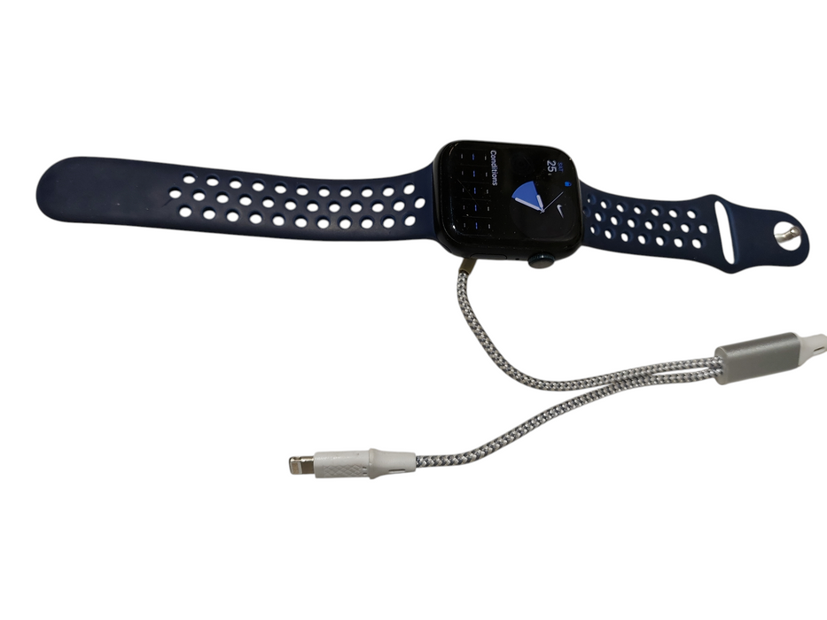 Apple Watch Series 7 Nike S/M Blue Wristband GPS 45MM ( Parts ) =