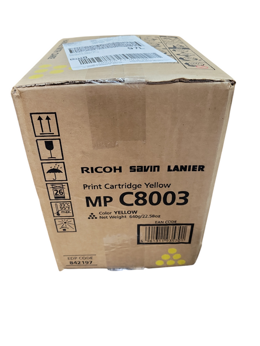 Genuine RICOH MP C8003 Yellow !