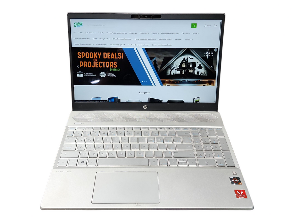 HP Pavilion 15-cw1018ca 15.6" FHD, AMD Ryzen 5 3500U, 16GB DDR4, 256GB NVMe  Lap200