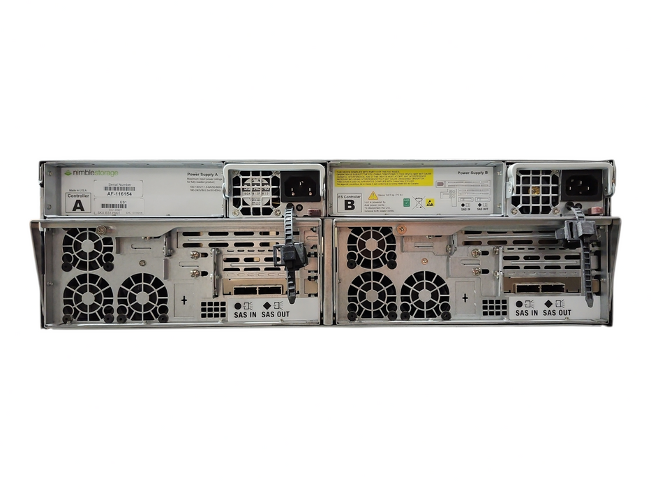 Nimble Storage CS200,400,ES1 | 2x SAS Controllers ES1 16x 3.5" Bays