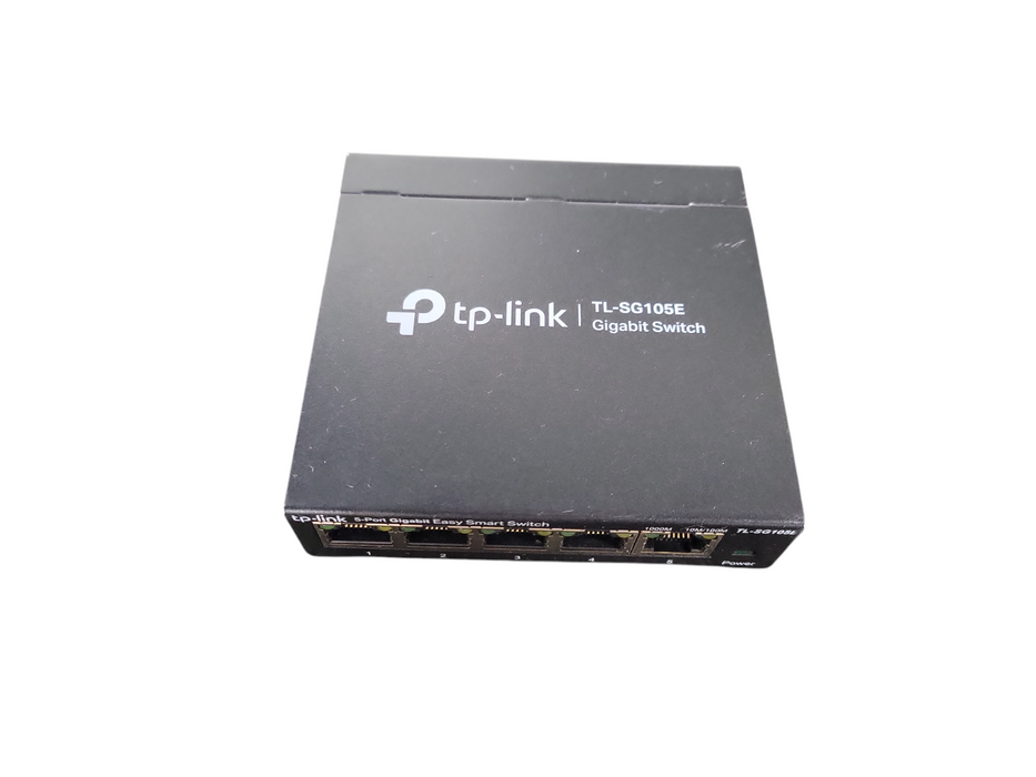 TP-LINK TL-SG105E 5-Ports Gigabit EasySmart Switch Lite Smart Network Ether !