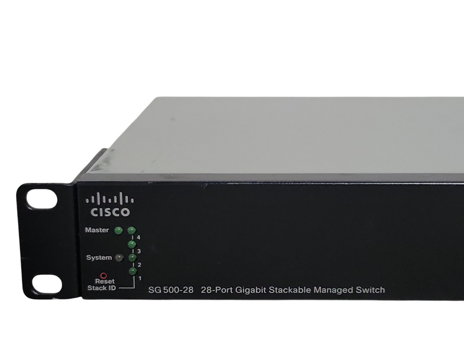 Cisco SG500-28-K9 V06 28 Port Gigabit Rackmount Managed switch _