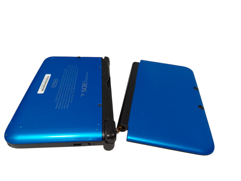 Nintendo 3DS XL Blue Broken Parts =