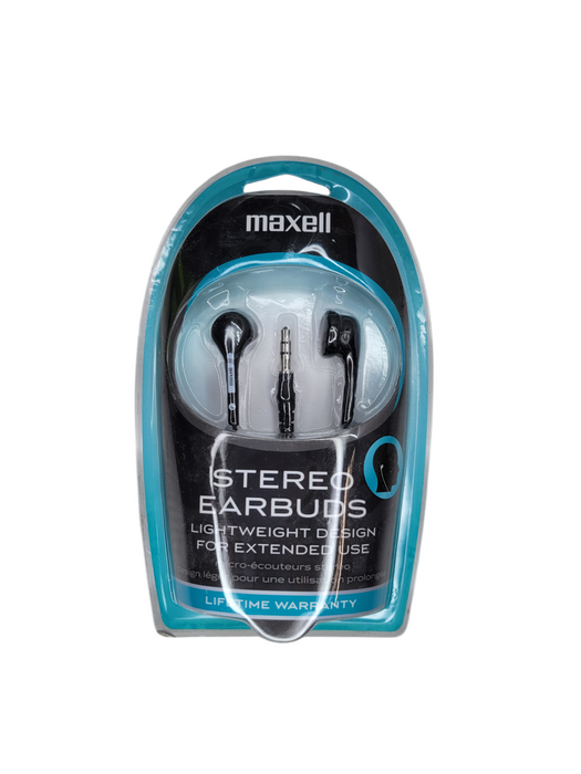 maxell Stereo Earbuds (EB-125) %