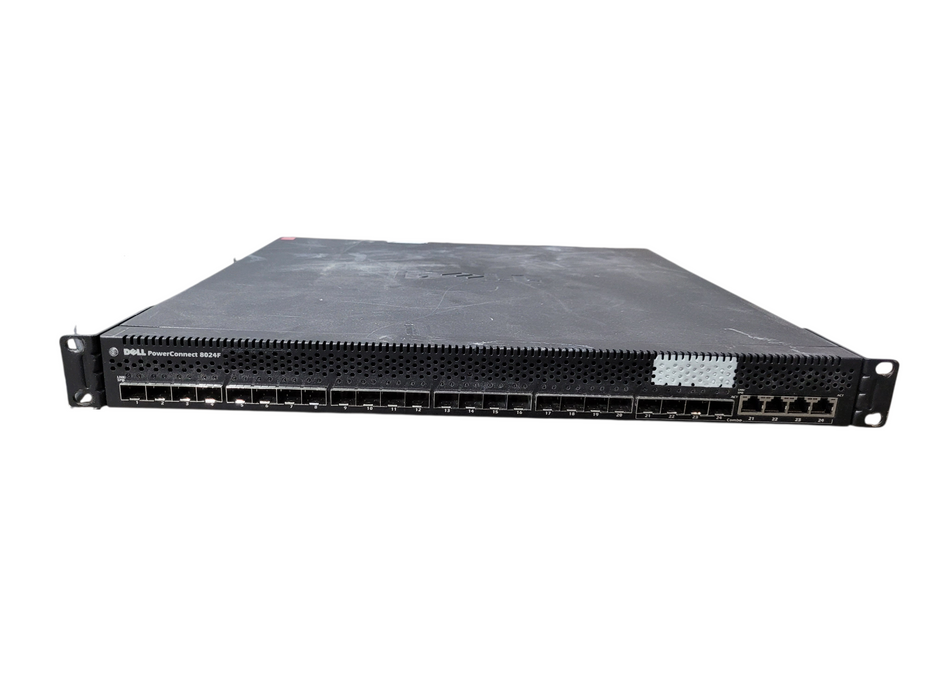 Dell PowerConnect 8024F 24-Ports SFP 10GbE SFP Network Switch