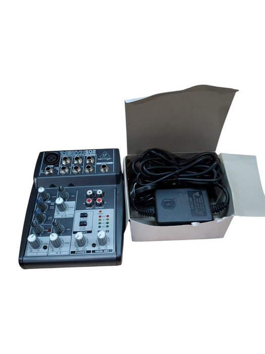 Xenyx 502 Premium 5-Input 2-Bus Mixer w/ Power Supply
