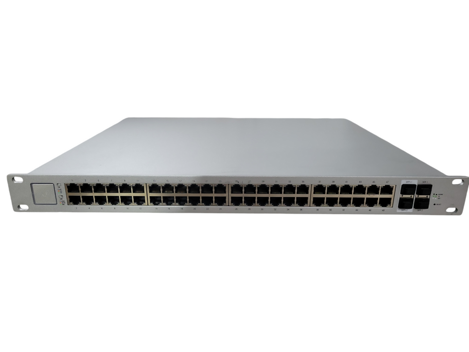 Ubiquiti US-48-500W | 48-Port Gigabit PoE+ 2x 10G SFP+ Switch READ !