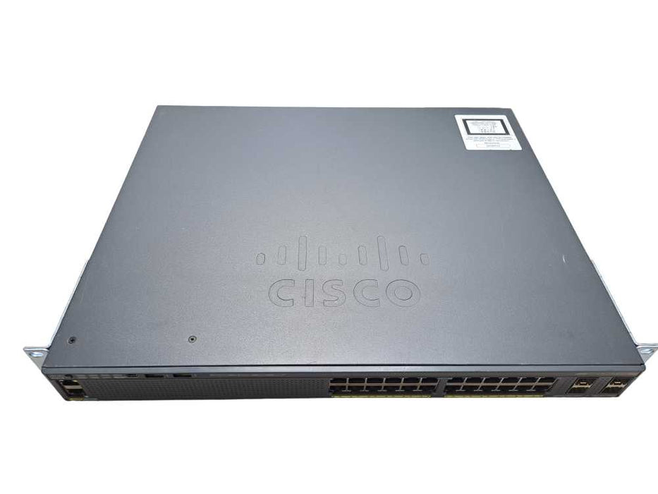 Cisco WS-C2960X-24PS-L V04 | 24-Port Gigabit PoE+ 370W Switch | 4x SFP