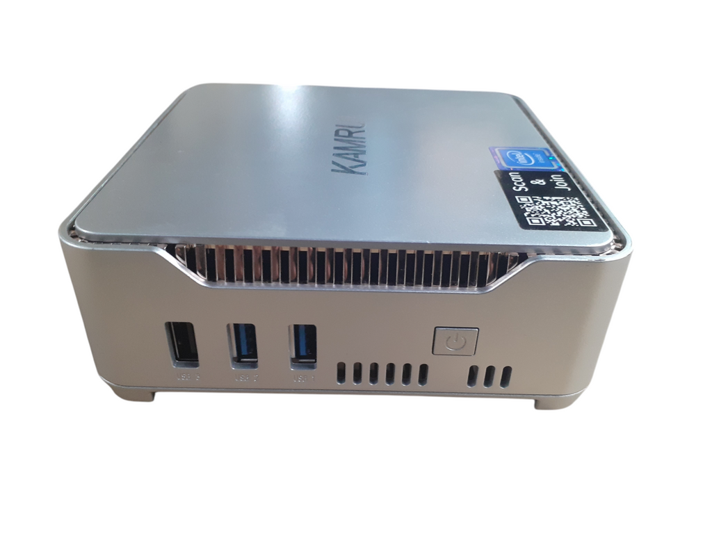 Kamrui GK3 Plus Mini PC – 16GB RAM 256GB M.2 SSD, Intel N95 Q