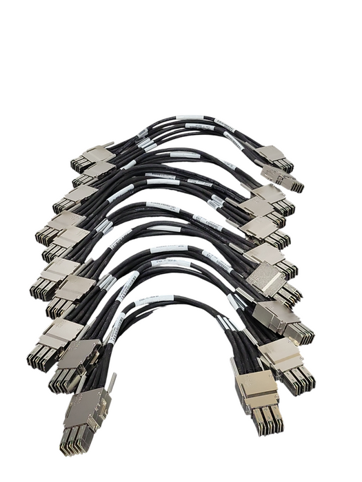 Lot of 10x Cisco STACK-T1-50CM Stacking Cables _