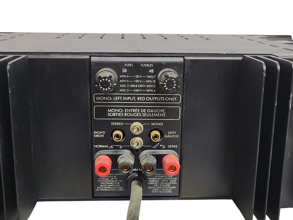 Bryston 4B Stereo Power Amplifier (Black) 120v _