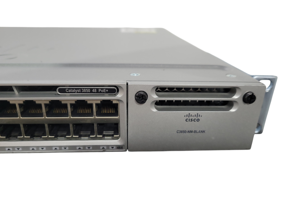 Cisco WS-C3850-48F-L Catalyst 3850 48 Ports PoE+ 1x PSU !