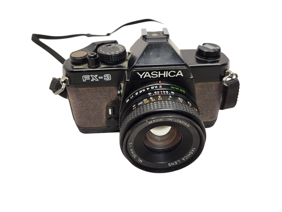 Yashica FX-3 Film Camera ML 50mm f/2 Lens $