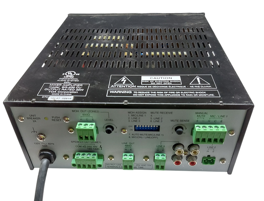 Toa Mixer Amplifier BG-235