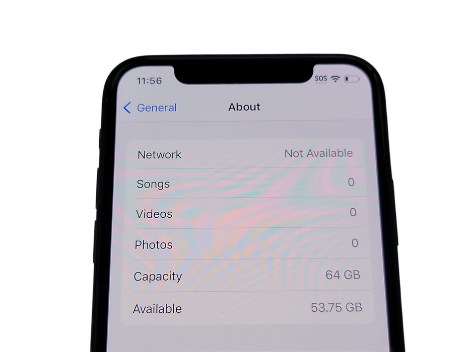 Apple iPhone X - 64GB - Space Gray [A1901]