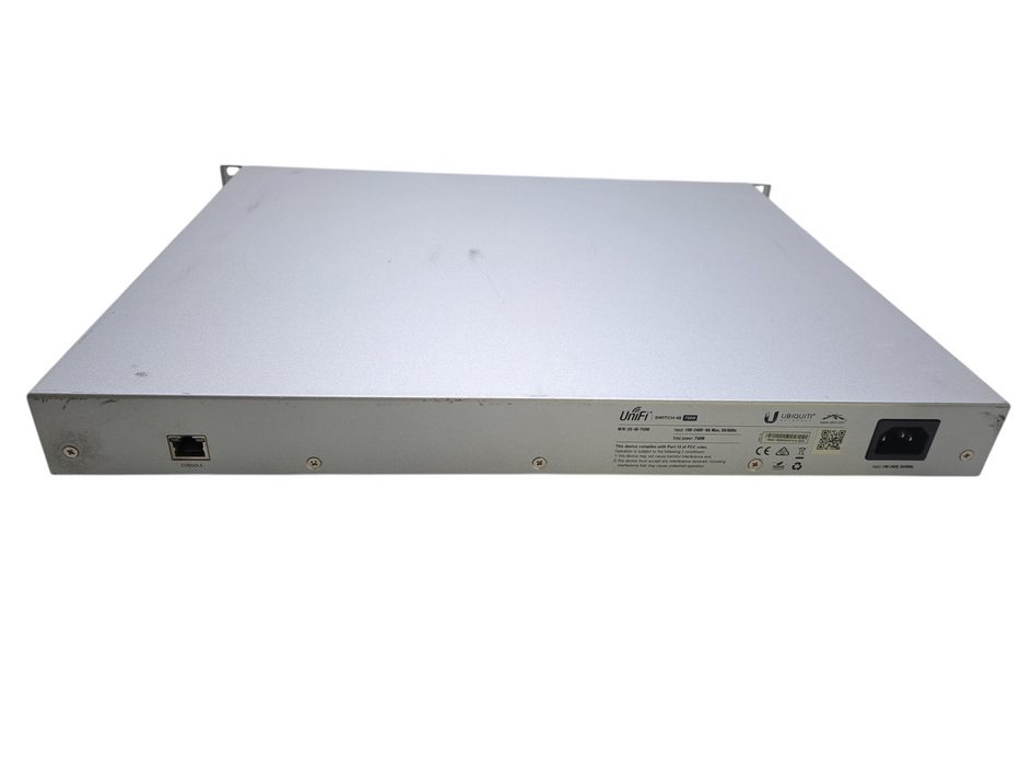 Ubiquiti US-48-750W Unifi 750W PoE Gigabit Network Switch *READ* )