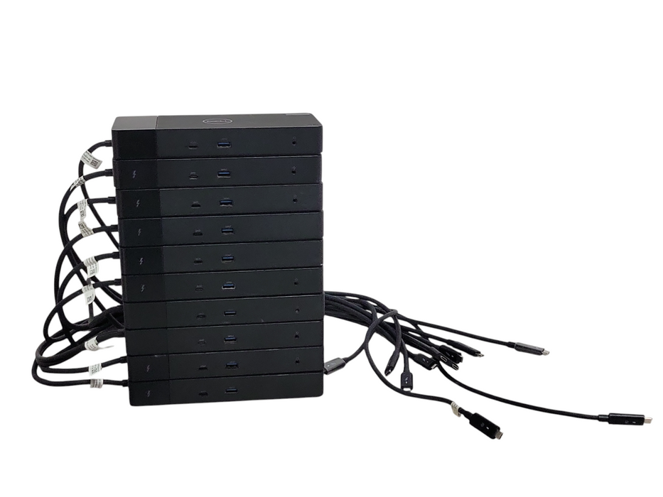 Lot of 10x Dell Assorted Model K20A001 USB-C Docking Stations, READ _