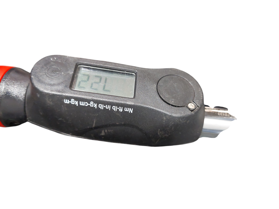 K-Tool KTI-72133  3/8 Dr. 72 Tooth Digital Torque Wrench 14.8-73.8ft-lb  =
