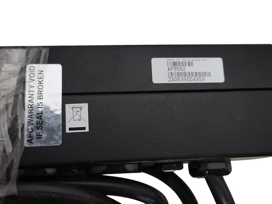 APC AP9562, Basic Rack PDU 1U Power Distribution Unit 120V _