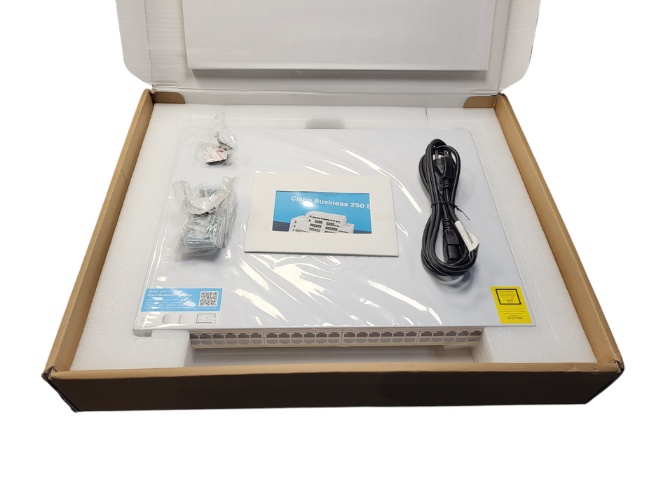 Cisco Refresh CBS250-48P-4X 48-Port Gigabit PoE+ Smart Ethernet Switch 4x10 $