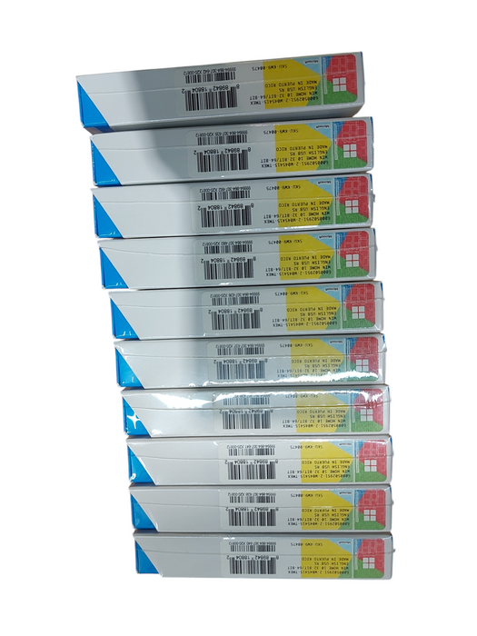 Lot 10x Microsoft Windows 10 Home USB 3.0 with Product Key UNOPENED Q