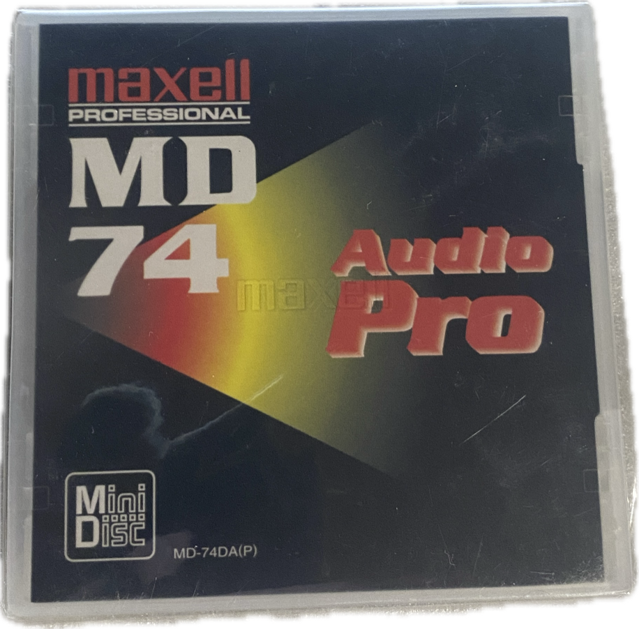 Maxell Professional MD 74 Mini Disc Audio Pro MD-740A(P) Q