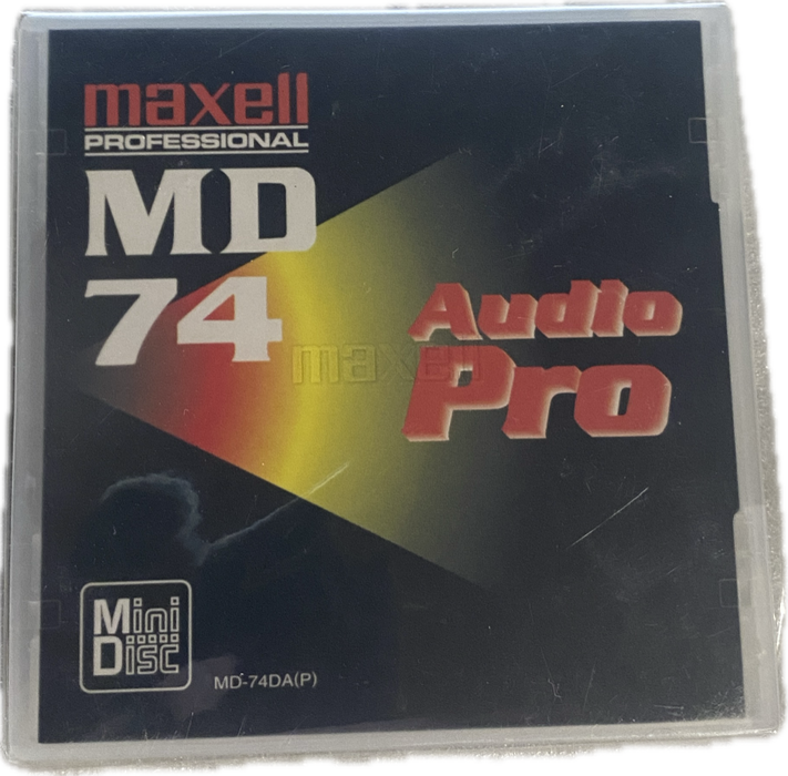 Maxell Professional MD 74 Mini Disc Audio Pro MD-740A(P) Q