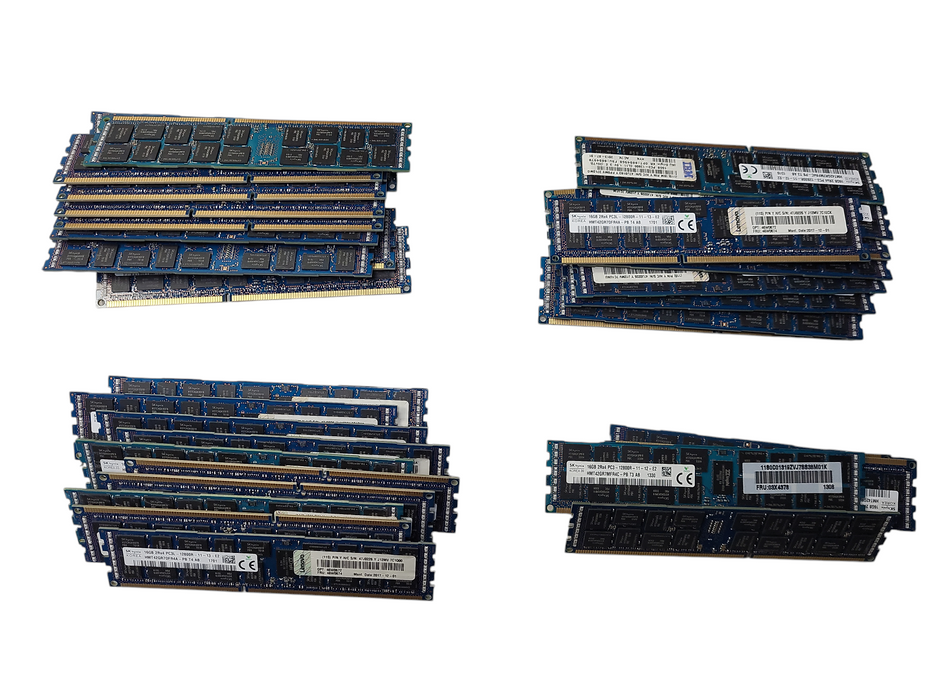 Lot of 35x SK Hynix 16GB PC3/PC3L Server RAM Q$