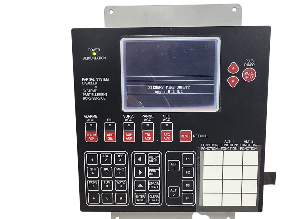 Siemens RCC-3 Fire Alarm Annunciator Command Center, READ _