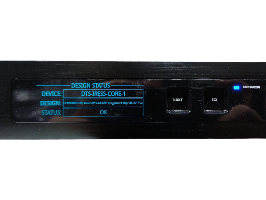 QSC Q-SYS Core 110F Digital Signal Audio Processor