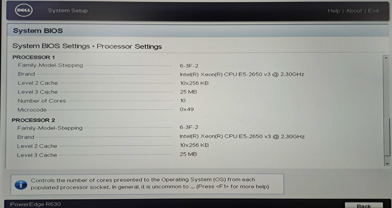 Dell PowerEdge R630 1U 8x 2.5" | 2x Xeon E5-2650 v3, 32GB DDR4, H730 Mini )