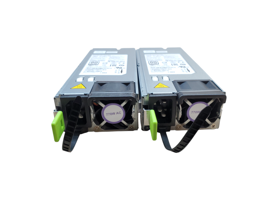 Lot 2x Cisco C220 770W Server Power Supply Unit UCSC-PSU1-770W V02