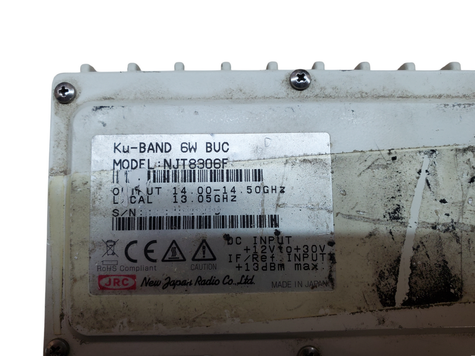 NJRC NJT8306F Mini Ku-BAND 6W BUC 14.0-14.5GHz *READ* Q