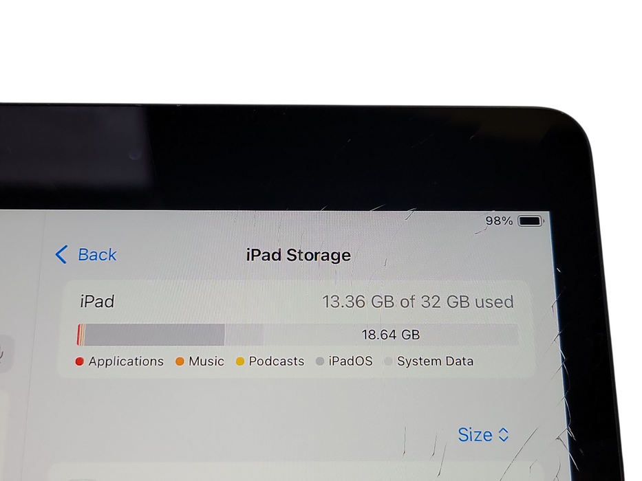 Apple iPad 7th Gen - 32GB - Space Gray [A2197 | Read]