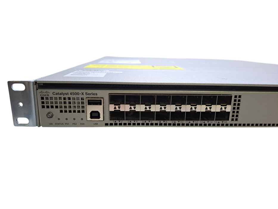 Cisco WS-C4500X-16SFP+ V03 | 16 Port 10G SFP+ Aggregation Switch w/ 2x PSU )