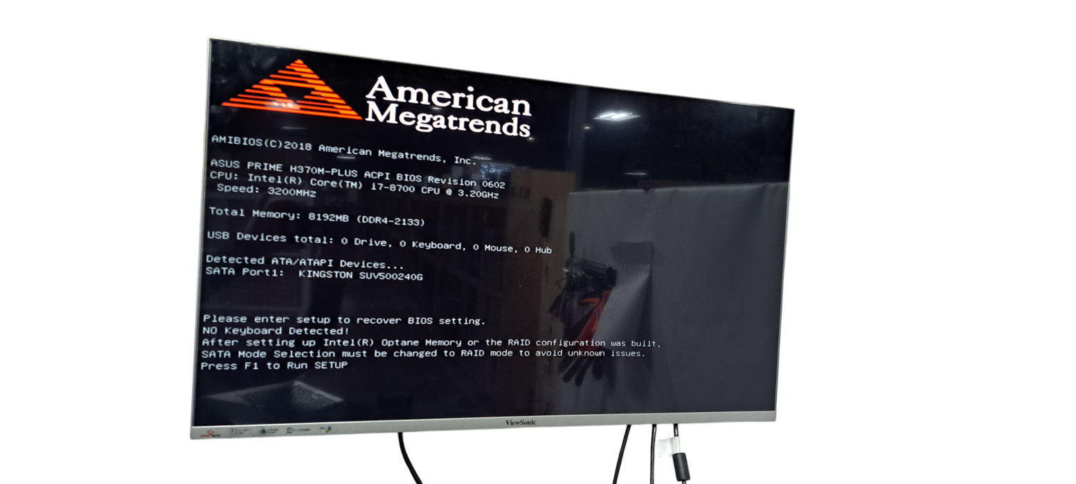 Custom PC i7-8700 CPU|8GB DDR4|250GB SSD|GT 1030 GPU|Prime M370M-PLUS