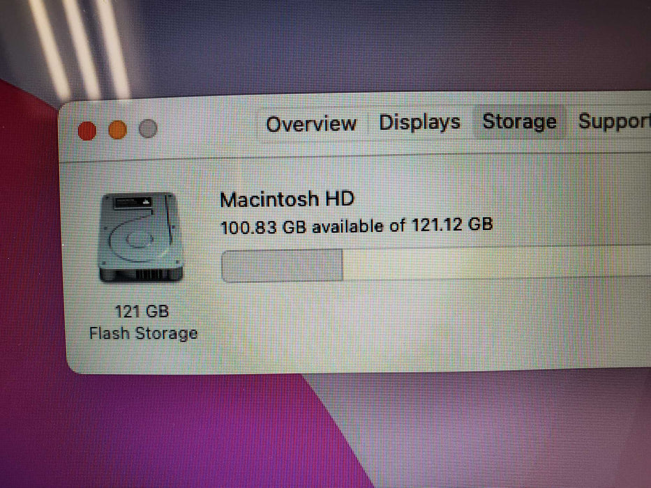 Apple MacBook Air A1466 2017 13.3" I5- 1.8GHz 128GB 8GB Monterey  Lap200