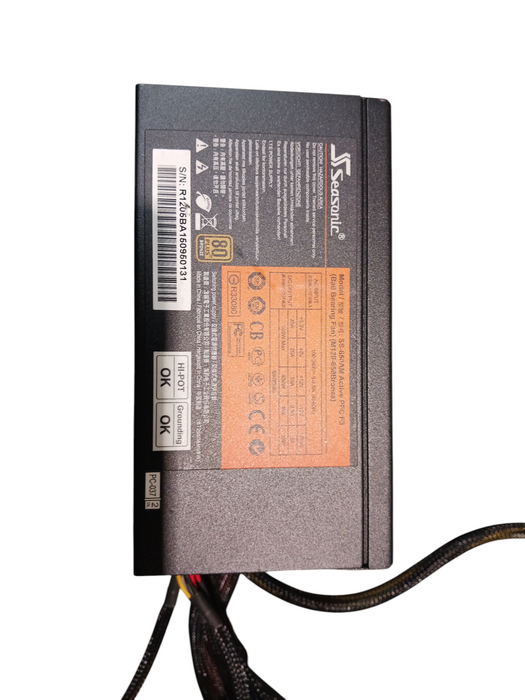SEASONIC SS-650AM Active PFC F3 M1211-650BRONZE Power Supply