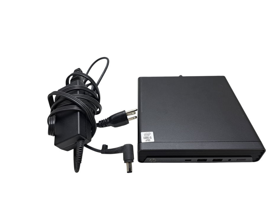 HP EliteDesk 800 G6 Mini | i5-10500T @2.30GHz, 16GB DDR4, 256GB NVMe, Wi-Fi )