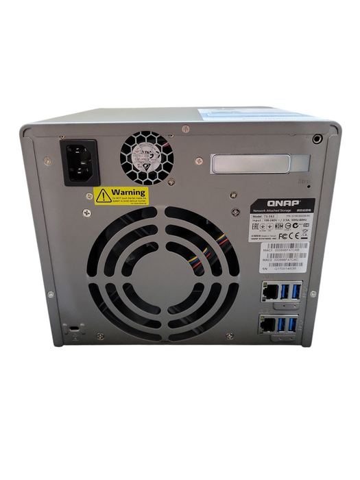 QNAP TS-563 5 Bay NAS Server 5x 1TB HDD !