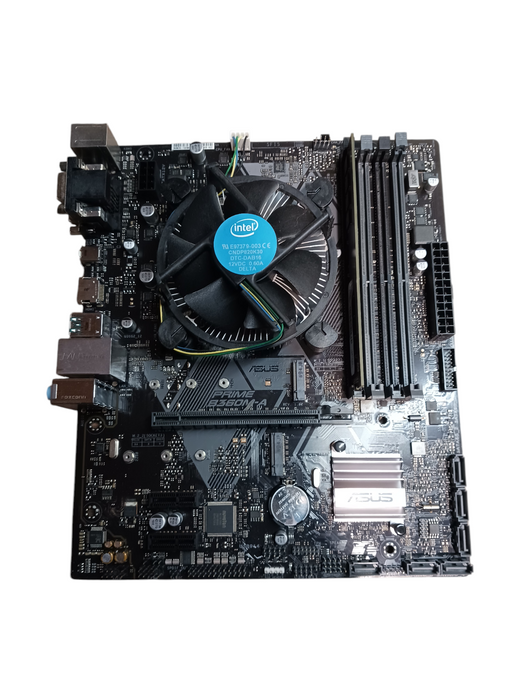 Asus Prime B360M-A Motherboard Intel i5-8400 CPU 8GB DDR4 I/O Included