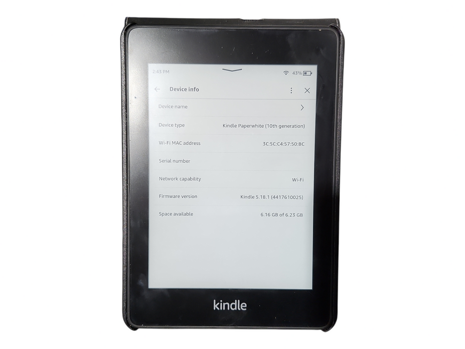 Amazon Kindle Paperwhite 10th Gen, 8GB